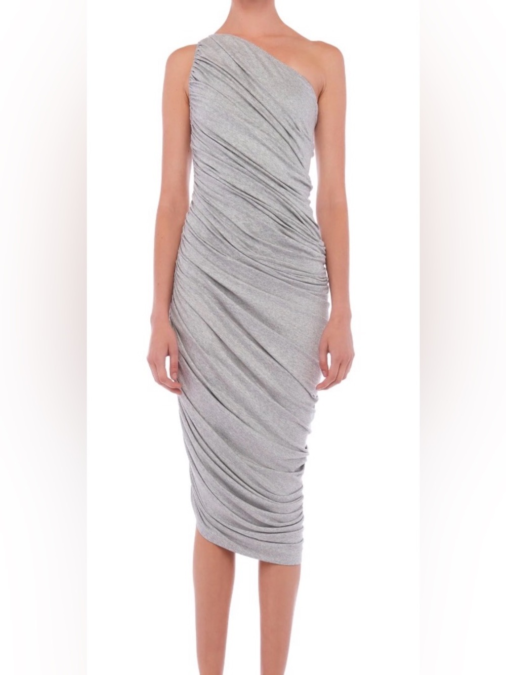Norma Kamala Dove Gray Diana gown